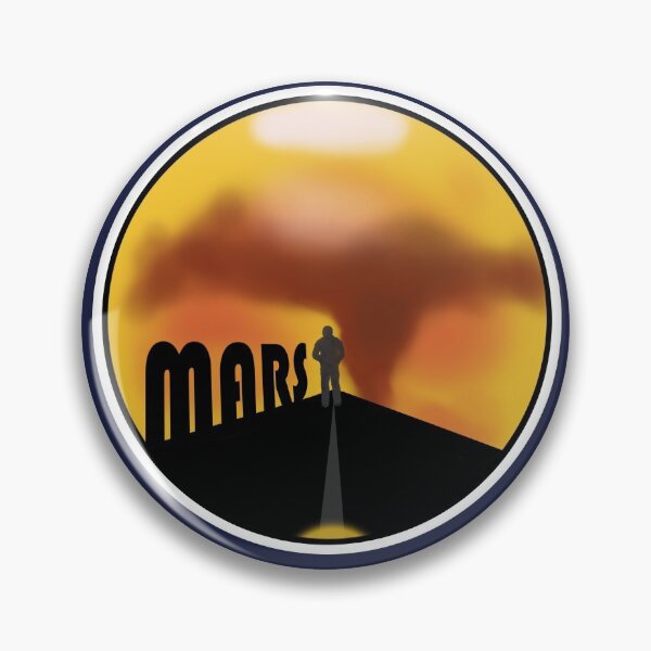 Item preview, Follow the road to the Red Planet, Mars. designed and sold by Geomoon.