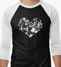 Barista Love Men's Baseball ¾ T-Shirt