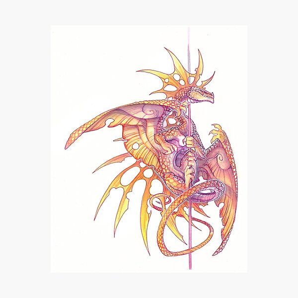 Item preview, poledance dragon designed and sold by drachenmagier.