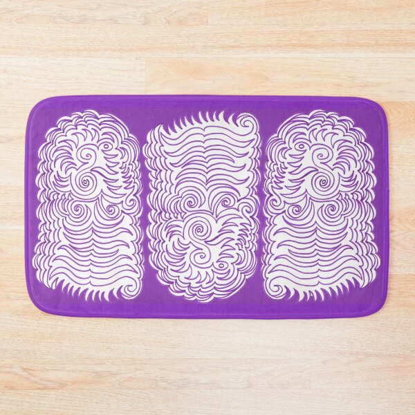 Item preview, Triumphant Triplets - Purple Pattern  designed and sold by KazM.