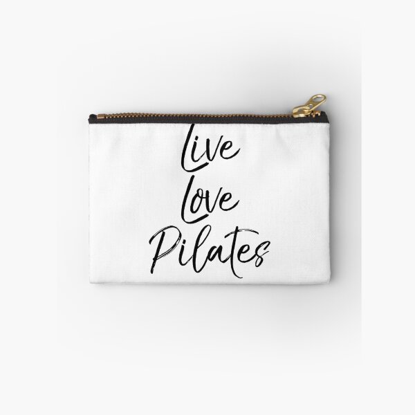 Artikelvorschau, Live Love Pilates Funny Workout Quote entworfen und verkauft von TNDesignStudio.