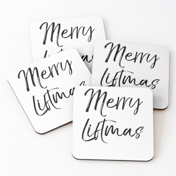 Item preview, Merry Liftmas Christmas Joke Funny Workout Quote designed and sold by TNDesignStudio.