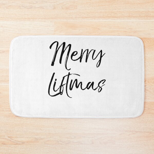 Item preview, Merry Liftmas Christmas Joke Funny Workout Quote designed and sold by TNDesignStudio.