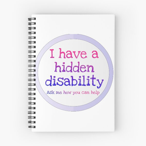 Item preview, hidden disability  designed and sold by pepperlex99.