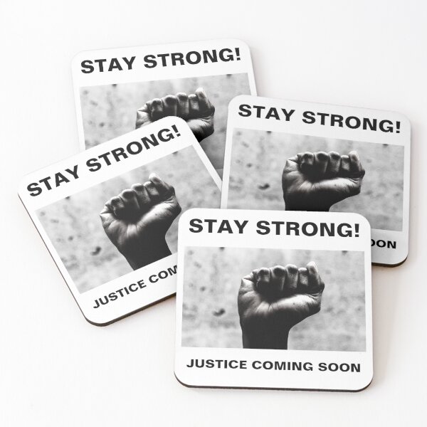 Item preview, Stay strong...Justice coming soon designed and sold by taveulrangue.
