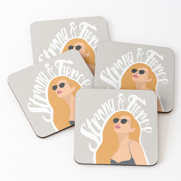 Item preview, Strong - Fierce - Feminist quote - Empowerment designed and sold by Sara Vissante.