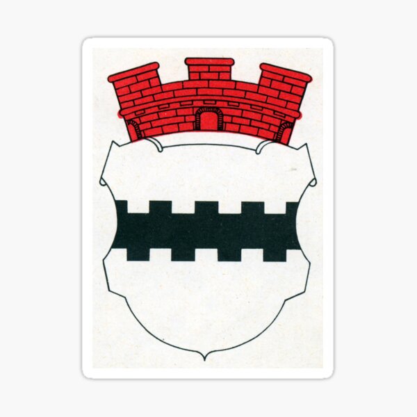 Opladen coat of arms - City of Opladen Leverkusen Sticker