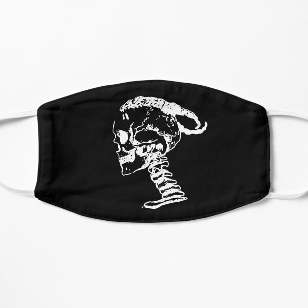 xxxtentacion Skull Logo Mascarilla plana