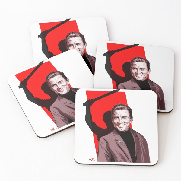 Item preview, Kirk Douglas - An illustration by Paul Cemmick designed and sold by TIGERDAVER.