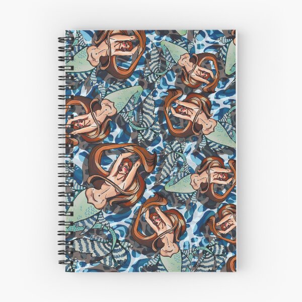 Item preview, Mermaids in the ocean blue designed and sold by ariellemorris.