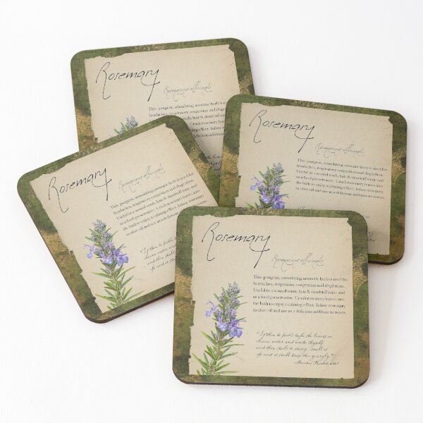 Item preview, Herbal Apothecary: Rosemary designed and sold by FigTreeMagick.