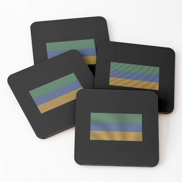 Item preview, Flag of Gabon  designed and sold by Chakibalami.