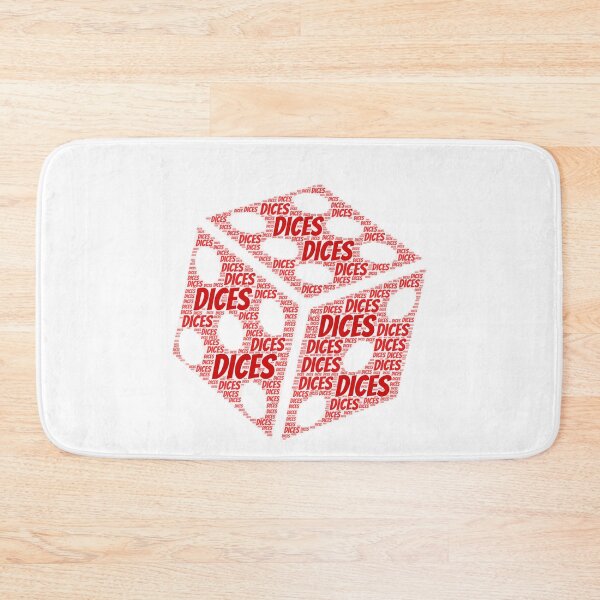 Item preview, Dices Word Cloud designed and sold by ProjectsMM.