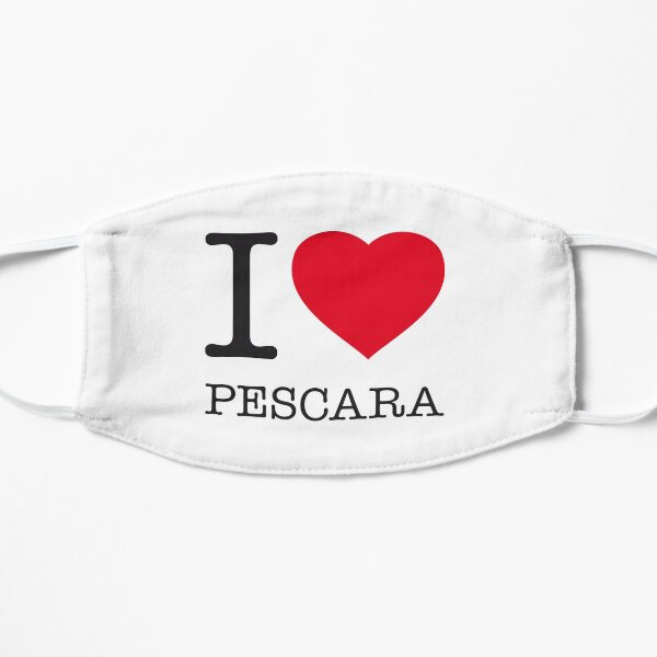 I LOVE PESCARA Flat Mask