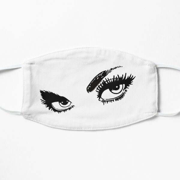 audrey hepburn eyes 2 Flat Mask