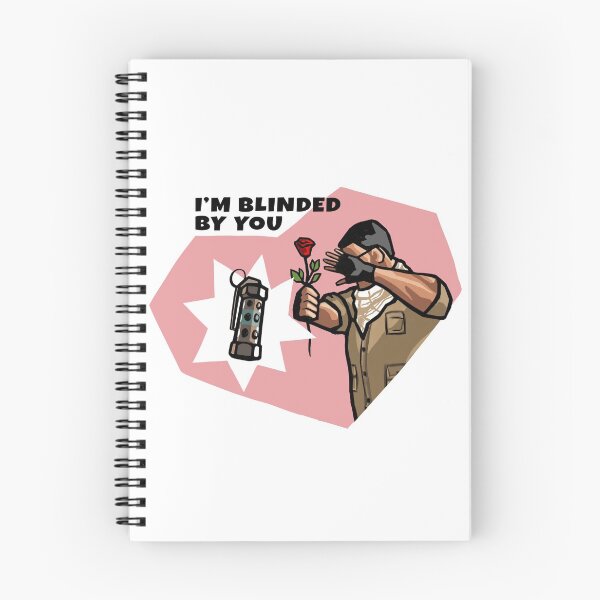 Item preview, CS:GO Flashbang Blinded Valentine Illustration designed and sold by Beepymallow.