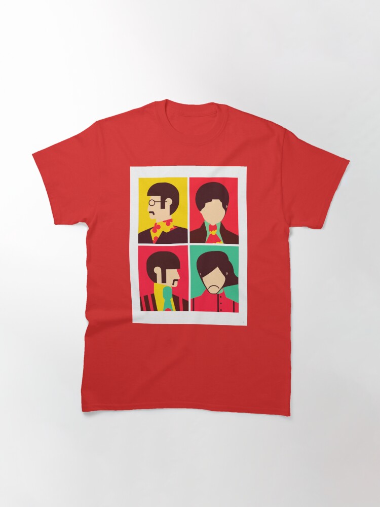 Discover The Fab Four - Minimaliste T-Shirt