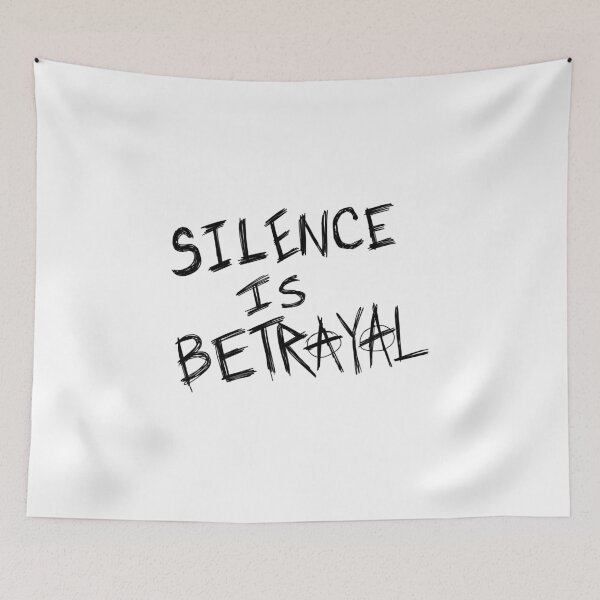 Item preview, Silence is betrayal designed and sold by Polaroxd.
