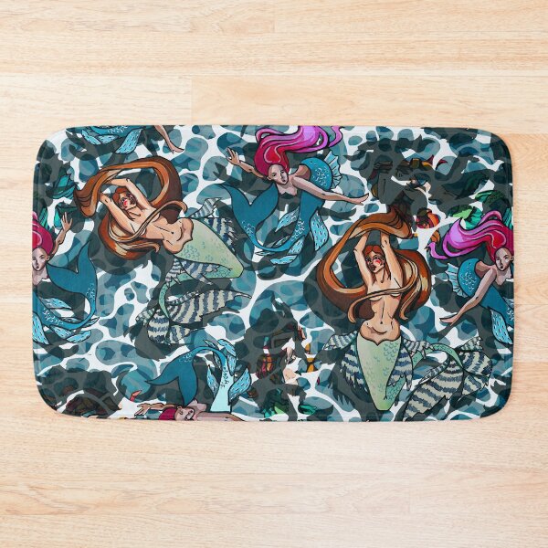 Item preview, sinking mermaids designed and sold by ariellemorris.