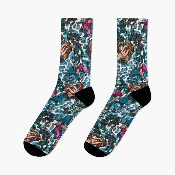 Item preview, sinking mermaids designed and sold by ariellemorris.