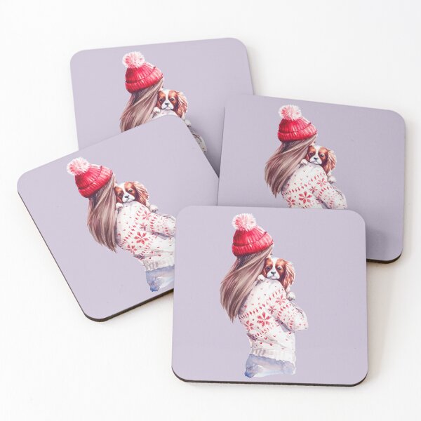 Item preview, winter girl with a cavalier designed and sold by cavatier.