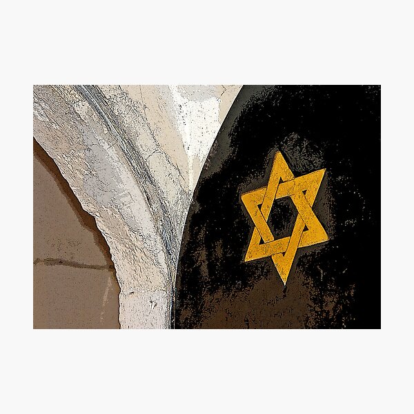 Magen David Photographic Print