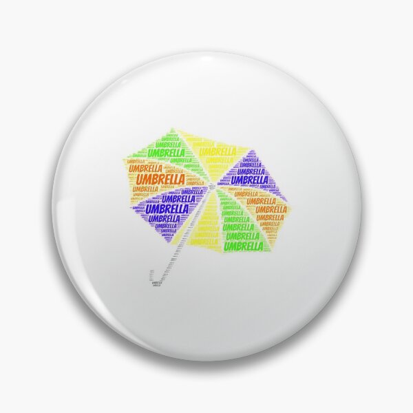 Item preview, Umbrella Word Cloud designed and sold by ProjectsMM.