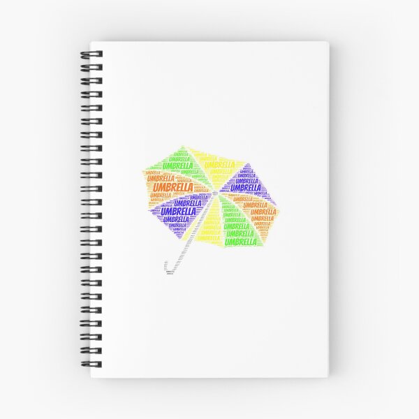 Item preview, Umbrella Word Cloud designed and sold by ProjectsMM.