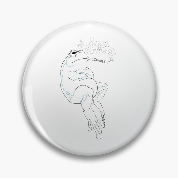 Item preview, Smoking frog designed and sold by kata7.