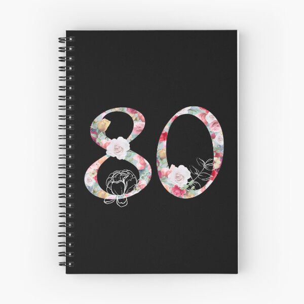 Item preview, Flower Number Eighty Spring Flower Bloom Celebrating 80 designed and sold by Space-Bug.
