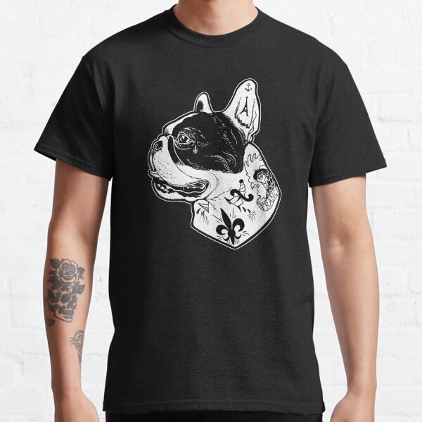 Tattooed French Bulldog Classic T-Shirt