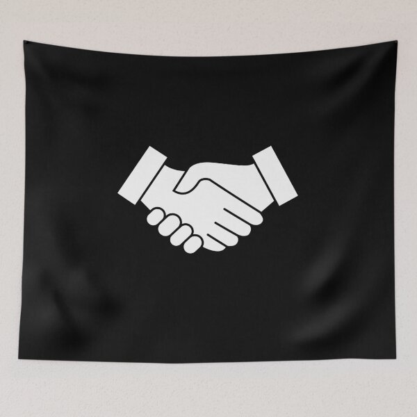 Item preview, The Alliance Pub - Handshake Logo designed and sold by phoxydesign.