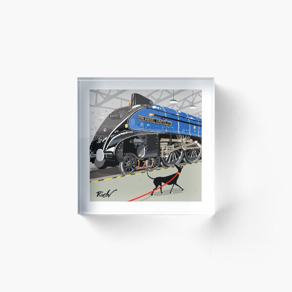 Sir Nigel Greysley Acrylic Block