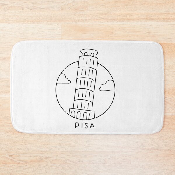 Item preview, Leaning Tower of Pisa designed and sold by ValentinaHramov.