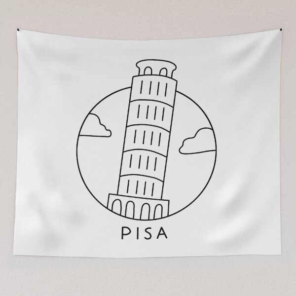 Item preview, Leaning Tower of Pisa designed and sold by ValentinaHramov.