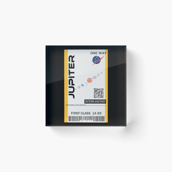 Item preview, Jupiter space ticket designed and sold by jc007.