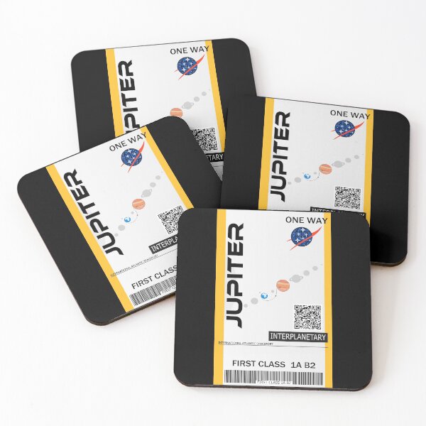 Item preview, Jupiter space ticket designed and sold by jc007.