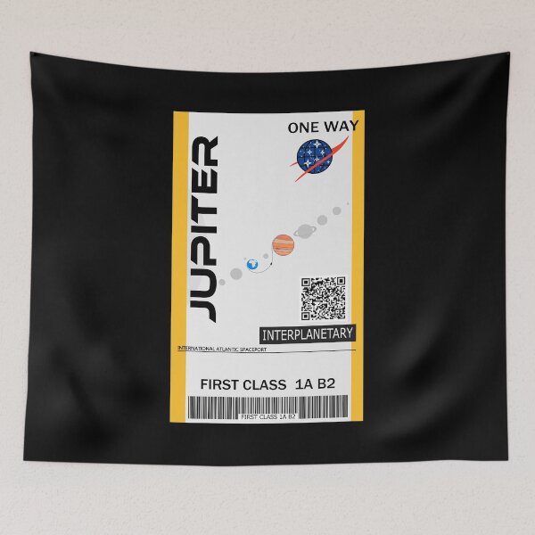 Item preview, Jupiter space ticket designed and sold by jc007.