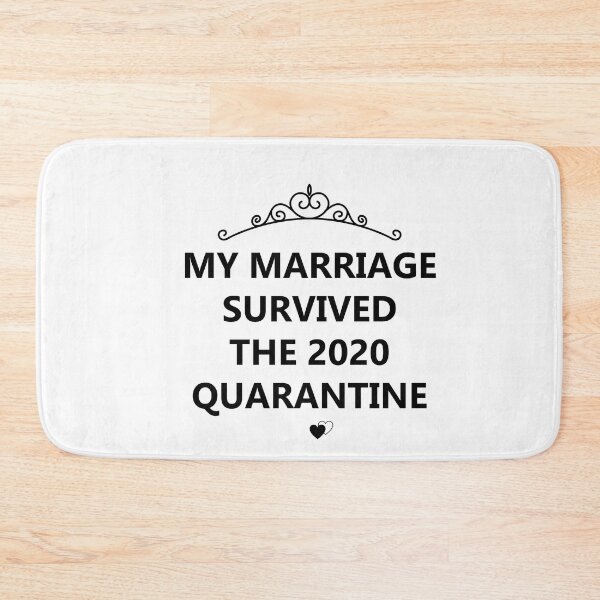 Item preview, My Marriage Survived The 2020 Quarantine designed and sold by badCasperTees.