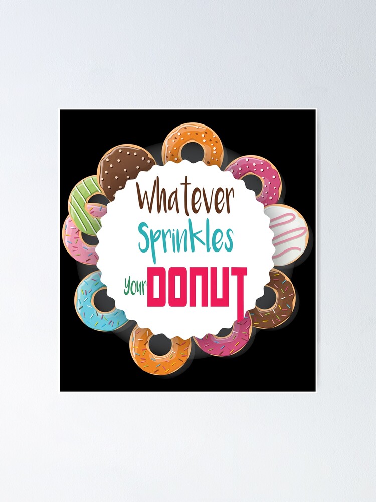 "Donut Gift, Whatever Sprinkles Your Donut, Donut Gifts, Donuts, Donut