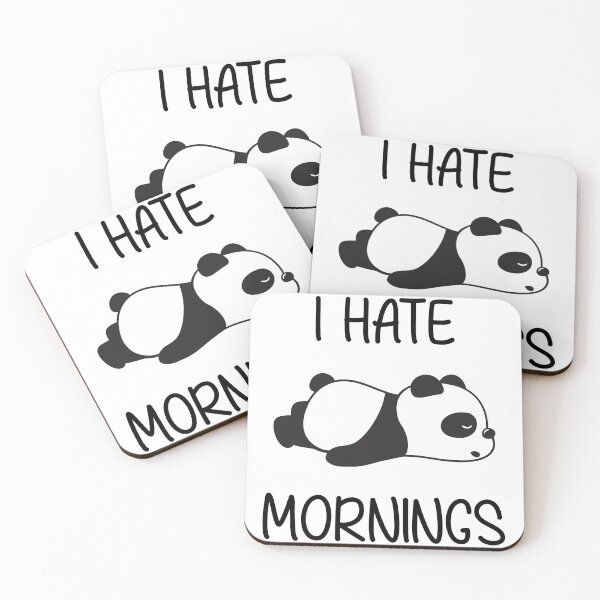 Item preview, I Hate Mornings - Special Panda designed and sold by anass002.