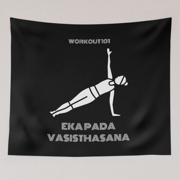 Item preview, Eka Pada Vasisthasana (Workout 101) designed and sold by BofflingDesigns.