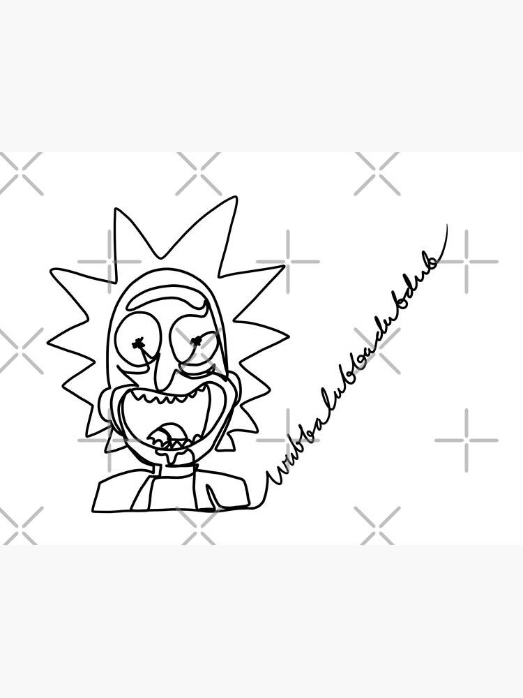 Rick Wubba Lubba Dub Dub by SoftBlushSarah