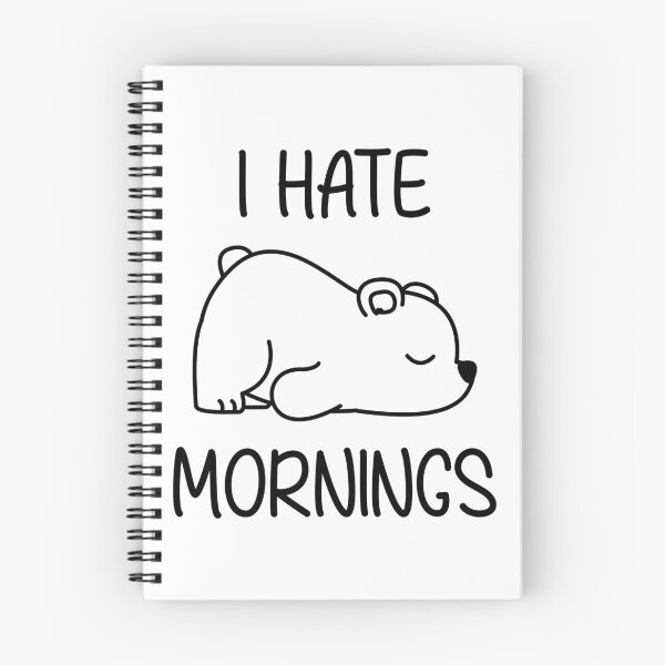 Item preview, I Hate Mornings - Special Bear designed and sold by anass002.