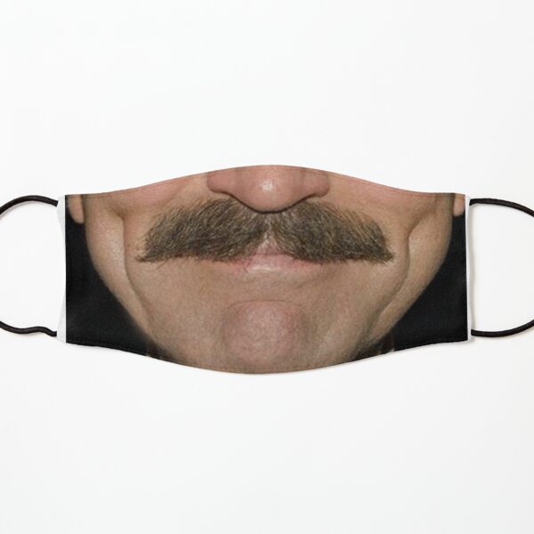 Tom Selleck Moustace Face Mask Kids Mask