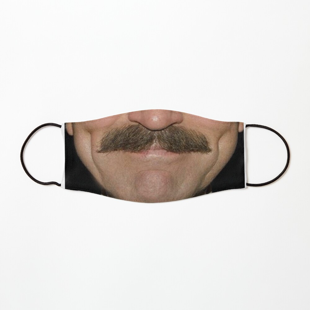 Tom Selleck Moustace Face Mask Mask