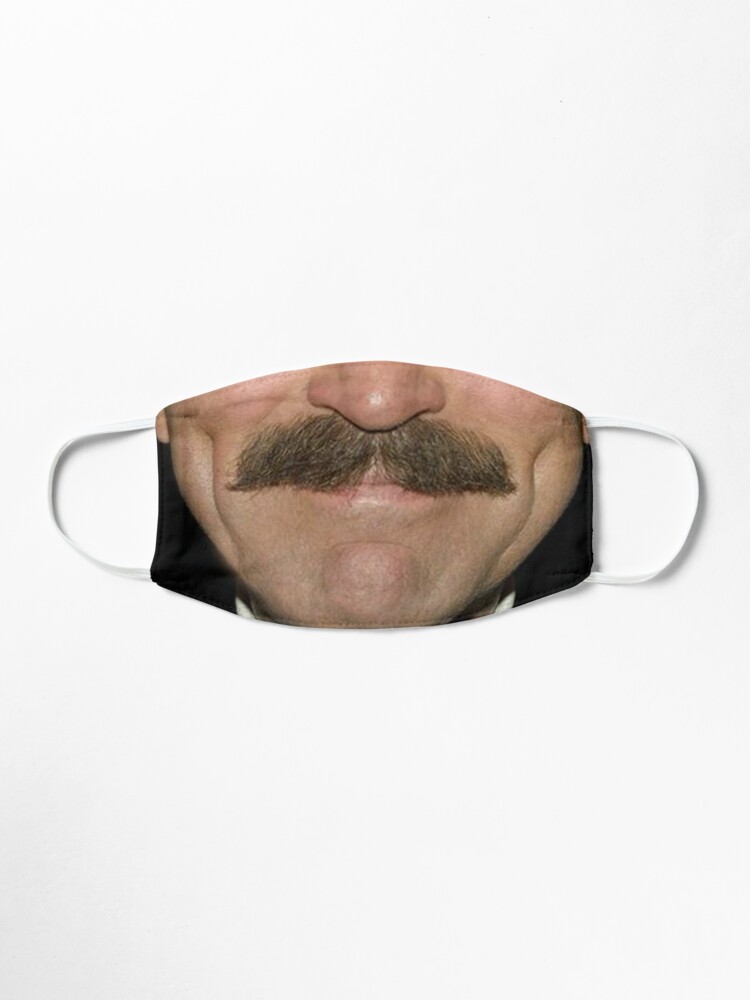 Download Tom Selleck Moustace Face Mask Mask By Phunknomenon Redbubble PSD Mockup Templates