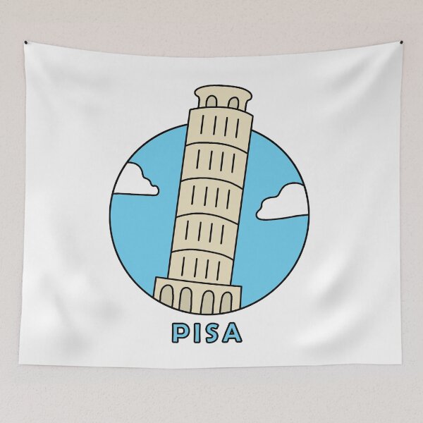 Item preview, Leaning Tower of Pisa designed and sold by ValentinaHramov.