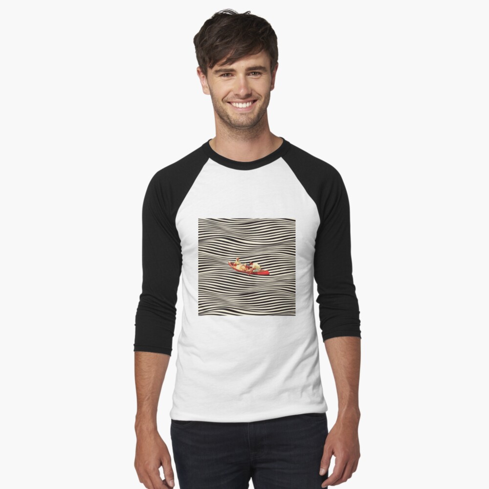 Item preview, Baseball ¾ Sleeve T-Shirt designed and sold by taudalpoi.