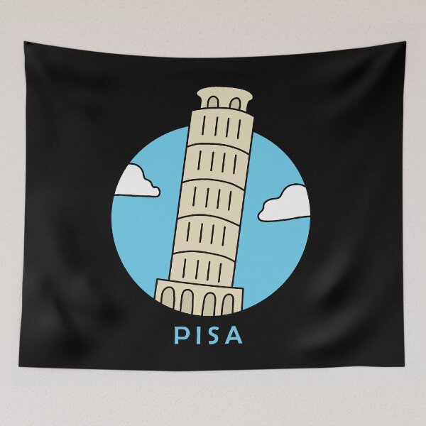 Item preview, Leaning Tower of Pisa designed and sold by ValentinaHramov.